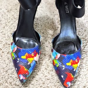 Nine West colorful stilettos